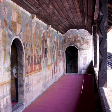Familienurlaub Besuch der Burg Runkelstein