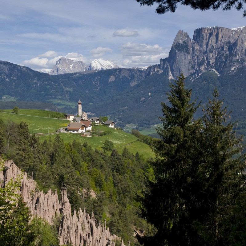 Mittelberg mit seinen Erdpyramiden