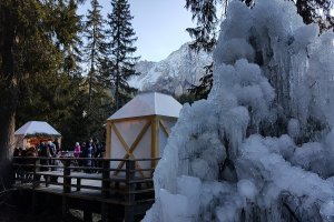 Romantische Stimmung beim Weihnachtsmarkt