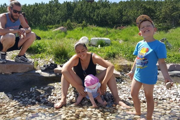 Familienzeit inmitten der Natur