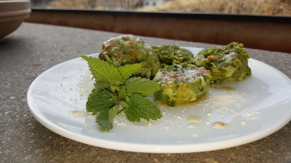 Brennnesselknödel